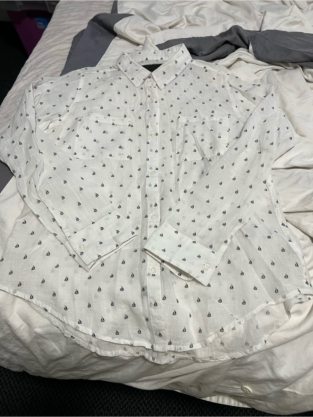 Rails linen blend button down shirt. EUC